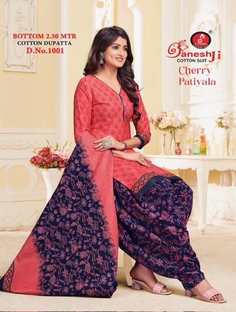 Ganeshji Cherry Patiyala Vol-4 – Dress Material